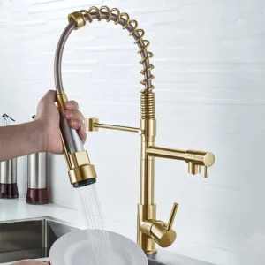 DQOK Pull Down Kitchen Sink Faucet